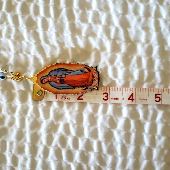 Lady of Guadalupe Virgin Guadalupe. Evil Eye Pearl - Picture 15 of 16